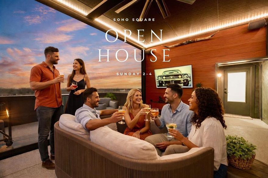 With over $100k in customizations and upgrades, this premier rooftop home delivers a panorama of unbroken beauty! Located in West Dallas near Trinity Groves and just minutes from Downtown Dallas, this fully upgraded Dallas rooftop home offers a private rooftop terrace, smart home features, and move-in ready finishes today’s buyers are actively seeking. 

The extended rooftop deck is anchored by a custom $40,000 pergola by Cabana Theory, creating a true outdoor living environment rarely found at this price point. Built-in surround sound with karaoke capability and a motorized privacy screen complete this entertainer’s rooftop, positioning it among the more functional rooftop homes currently available in Dallas under $650K. And the lagoon is finally under construction...

Inside, the chef’s kitchen features custom cabinetry with soft-close systems, while the designer primary closet build-out, architectural accent wall panels, curated mirror installations, and built-in undercounter ice maker deliver the polished, finished feel buyers want in a move-in-ready Dallas home. A custom Murphy bed in the office adds flexible guest space without sacrificing everyday functionality.

What separates this property from typical builder inventory is that the high-value upgrades are already complete. Rather than purchasing a base-level new construction home and investing after closing, buyers here step into a fully enhanced residence positioned in the upper tier of the community.

Long-term value features include a whole-home reverse osmosis water filtration system, Tesla EV charger installation, Vivint smart home security with exterior cameras, and multi-level HVAC controls serving all three floors.

For buyers searching for a Dallas rooftop home near Trinity Groves with EV charging, smart home technology, and true entertainer outdoor space…