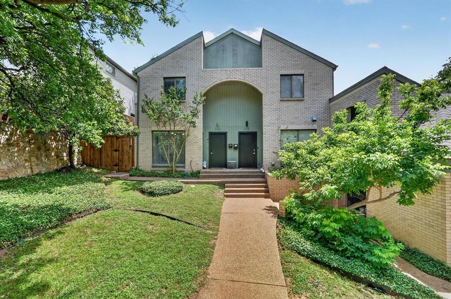 Beautifully updated and absolutely adorable townhouse in an unbeatable location just walking distance to TCU! This 2 bedroom, 2.5 bathroom home offers engineered wood flooring throughout the main living areas, with tile in the entry and wet areas for both style and functionality.
The spacious living room features a cozy woodburning fireplace and provides the perfect place to relax or entertain. The updated kitchen is thoughtfully positioned near the front of the home and features stainless steel appliances, trendy fixtures, and modern touches throughout. A beautifully updated half bathroom is conveniently located on the first floor for guests. Both bedrooms are generously sized, and the full bathrooms have been tastefully updated to create a fresh, move-in ready feel.
Enjoy outdoor entertaining in the private side yard with space for grilling and relaxing, plus the convenience of a detached two-car garage. Whether you’re looking for a primary residence, investment opportunity, or housing near TCU, this charming property offers comfort, style, and location all in one!