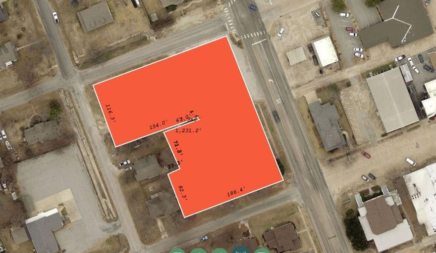 Prime corners main on main in growing Van Alstyne Texas.  3 Hard corners on State Hwy 5 and Fm 121, Jefferson St and Dallas St and Marshall and Hwy 5. Located in downtown Van Alstyne. A full block of frontage on State Hwy 5. Also fronts Jefferson St and Marshall St. Great commercial corner ready to be developed. Signaled intersection. City of Van Alstyne has financial opportunities for approved development. Retail or residential over retail.