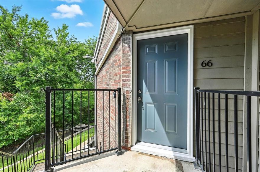 Welcome to Parkwood Creek Condos! Situated on the second floor, this two-bedroom, two-bathroom unit has been meticulously updated and is ready for immediate occupancy. The property features generously sized bedrooms, two full bathrooms, a dining area, a living area, and a private balcony. Recent upgrades encompass fresh paint, new carpeting, luxury vinyl plank flooring, and a redesigned kitchen that seamlessly opens to the dining and living areas. The kitchen boasts custom cabinets, new appliances, updated faucets and a sliding glass door among other updates throughout!  Conveniently located near 75 and I-635. Parking space is #170.