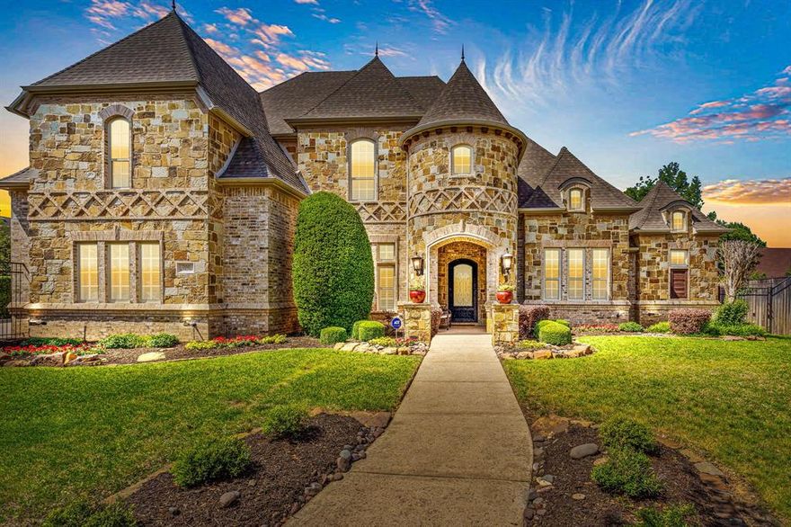 Stunning home in the coveted Estes Park of Southlake. This 5 bedroom, 5 full bath home is not only ideally located, but also boasts an ideal floorplan. On the first floor find the primary and guest suites, media room, spacious chef's kitchen opening to the large family room and breakfast nook, wine room,  formal living and dining rooms, and a private office. Upstairs find 3 additional bedrooms, all with en suite bathrooms, a gameroom complete with a wet bar, and a temperature controlled HUGE storage room. The formal living room has sliding doors (installed by current owner) leading to the outdoor oasis. The sparkling pool features a slide, water feature, and spa. The outdoor living area has a gas start, wood burning fireplace, a built in grill, and an abundance of space for entertaining. Estes Park has 9 parks, walking trails, and is close to all Southlake has to offer. Children attend the best of the best Carroll ISD! Current owner has done many updates to the home!