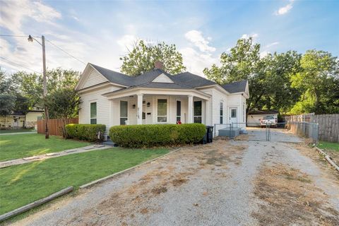 A home in Cleburne