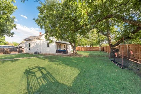 A home in Cleburne