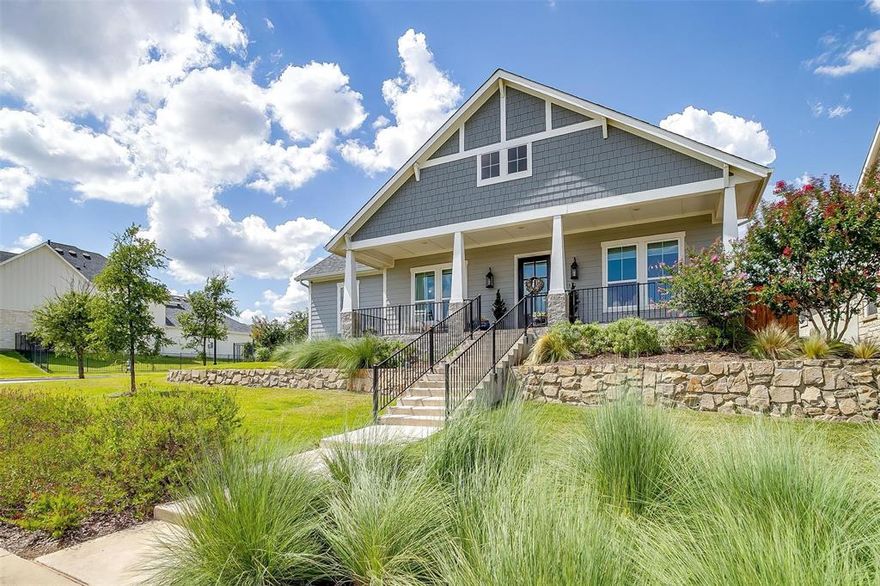 Perfectly positioned on a beautiful hilltop in the heart of Walsh, this exceptional home offers what may be the most convenient and walkable location in the entire community.From your front door, you can easily walk to Walsh Marketplace, Walsh Elementary School, the neighborhood gym, the main resort-style pool, sports courts, dog parks, and miles of scenic hiking and biking trails. Instead of navigating the long, winding streets deeper into the neighborhood, this home provides quick and easy access in and out of Walsh while still enjoying everything the community offers.
Situated on a rare quarter-acre lot, the property offers more space and openness than many homes in the neighborhood, so you don’t feel tightly surrounded by neighboring houses. The elevated setting and larger lot create a sense of space and privacy that is hard to find within the community.
Relax on the beautiful elevated front porch overlooking the hills, the perfect place to enjoy morning coffee or evening sunsets while taking in the peaceful views.
Inside, the home has been meticulously maintained and thoughtfully upgraded, featuring high-end finishes, elegant details, and a bright open layout designed for comfortable living and entertaining. The kitchen and living areas flow seamlessly together with abundant natural light, creating a warm and inviting atmosphere throughout.
The flexible three-bedroom layout offers ideal space for families, professionals working from home, or guests, while maintaining an efficient and comfortable floor plan.
Every detail of this home reflects pride of ownership, from the upgraded finishes and fixtures to the beautifully maintained interior and exterior spaces.
Located near the entrance of Walsh, this home provides the rare advantage of true walkability to the community’s most popular amenities while avoiding the long drives and congestion deeper inside the neighborhood