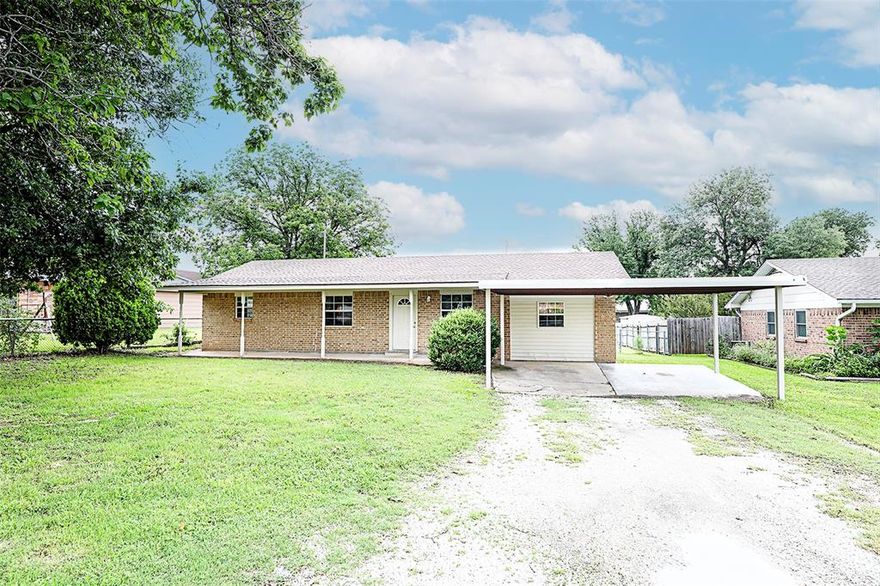 Charming Newly Remodeled Home in Nocona, TX! Welcome to this beautifully updated 3-bedroom, 2-bath home situated on an oversized city lot in a quiet, established neighborhood filled with mature trees—just minutes from the hospital and local amenities.  Step inside to discover new luxury vinyl plank flooring throughout, fresh paint, modern light fixtures, and a bright, open layout. The kitchen shines with brand-new stainless steel appliances and stylish finishes, perfect for entertaining or everyday living.  Enjoy outdoor living in the spacious backyard, complete with a brand-new deck ready for summer BBQs and gatherings. The new roof (Jan 2024) adds peace of mind, along with many additional upgrades that must be seen to be fully appreciated.  Additional features include a convenient carport and plenty of space for gardening, play, or even a future shop.  Don’t miss your chance to own this move-in-ready gem in the heart of Nocona!