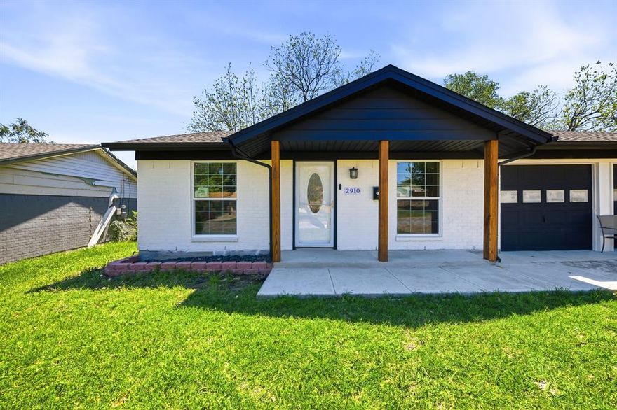Fully Luxurious Renovated Charming Single -Story Home Located in An  Established North Irving Neighborhood, Offering Comfort, Convenience ,And Great Potential. House Comes With Refrigerator And Washer Dryer, With Full Offer,
This is Well Maintained Property Features 3 Bedrooms 2 Bathrooms with 2 Living Space ,Making it Ideal for first time Home Buyers . Fully Renovated Customize Kitchen And One More Luxurious Renovated Kitchen In The Garage With E proxy Flooring.
Inside You will Find Functional Layout With Modern Middle Luxurious Fully Remodeled House. The Home Has Attached Garage and Classic Brick Exterior.
So Much More , Come Take A Look Before it Go Way .
Updated :All The Windows New ,New Paint ,New Flooring, New Backyard Glass Door. New Floor Tiles and Backyard Tiles Floor New Also New Dishwasher. All Over The House Has New Smell.