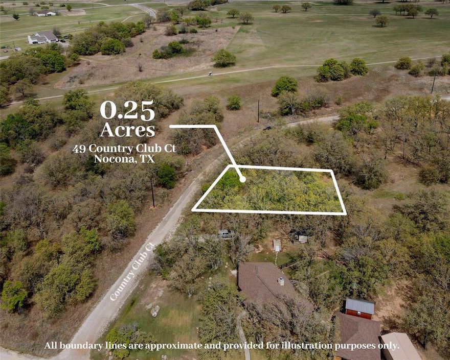 Set within the established community of Nocona Hills, this golf course lot sits along the edge of a privately owned golf course. Entry into Nocona Hills is through a staffed security gate, and from there the neighborhood unfolds over 30 miles of roads connecting approximately 500 homesites, each area carrying a slightly different feel depending on how it meets the land. Beyond the lot itself, the community offers a private 50-acre lake, a 3,000-foot landing strip with available hangar sites, and a mix of amenities that feel established rather than overbuilt. A clubhouse is currently being renovated, with plans for a restaurant expected in 2026. There’s also a fire department within the gates. 
This lot is well-suited for a home that takes advantage of its position along the course while still feeling connected to the broader setting—one that has been shaped over time and continues to evolve without losing what made it appealing to begin with.