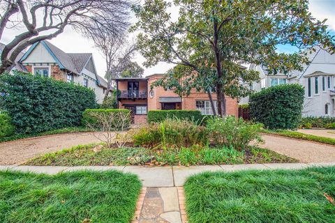 4411 Normandy Avenue 4409 University Park TX 75205