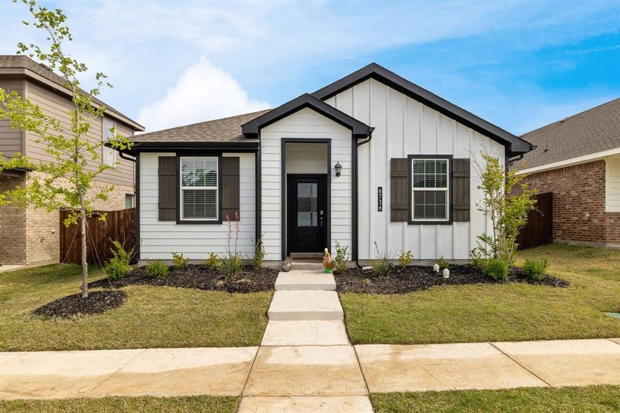 Step into a lifestyle of modern ease and refined comfort at this stunning DR Horton 2024 built residence, tucked away behind the private and gated community of The Overlook in Lake Worth Texas. From the moment you arrive, the pristine curb appeal of this like-new home signals a fresh start. With over 1600 square feet, the interior unfolds into a seamless open-concept design flows seamlessly across contemporary finishes, creating an inviting atmosphere that feels both sophisticated and warm.

The heart of the home is a chef-inspired kitchen that flows effortlessly into the living spaces, making it an ideal stage for hosting Friday night dinners or enjoying quiet morning coffees. With three spacious bedrooms and two modern bathrooms, the layout is thoughtfully curated to provide privacy and functionality for young professionals needing a home office or families looking for room to grow. Because it was completed just two years ago, every corner of this property boasts energy-efficient features and higher end materials like granite counter tops and a tankless water heater, offering the ultimate turnkey experience where the only thing left to do is unpack.

Beyond the secure gates of the community, the location is truly unbeatable. You are perfectly positioned in a central hub of Fort Worth, where a short drive brings you to the tranquil waters of Lake Worth and Eagle Mountain Lake for weekend adventures or the quick-access ramps of I-820 for a stress-free commute. Whether you are running errands at nearby grocery like Target or Walmart or exploring the vibrant local restaurant scene, everything you need is right at your fingertips. For the savvy investor, this property represents a rare hands-off opportunity in a high-demand pocket of North Texas, promising long-term value and low maintenance. This isn't just a house; it’s a modern sanctuary designed for the way you live today. New leather couch and entertainment center can stay with an acceptable offer.