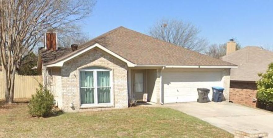 Well-maintained 3-bedroom, 2-bath brick home located in a desirable Fort Worth neighborhood. This charming residence offers a spacious and functional floor plan with abundant natural light throughout. The inviting living area features a cozy atmosphere, perfect for relaxing or entertaining. The kitchen is equipped with ample cabinetry, generous counter space, and a convenient dining area. The primary suite includes a private bath and comfortable layout, while the additional bedrooms provide flexibility for family, guests, or a home office. Enjoy a nicely sized backyard ideal for outdoor gatherings or quiet evenings. Conveniently situated near shopping, dining, schools, and major highways, this home combines comfort, location, and value.