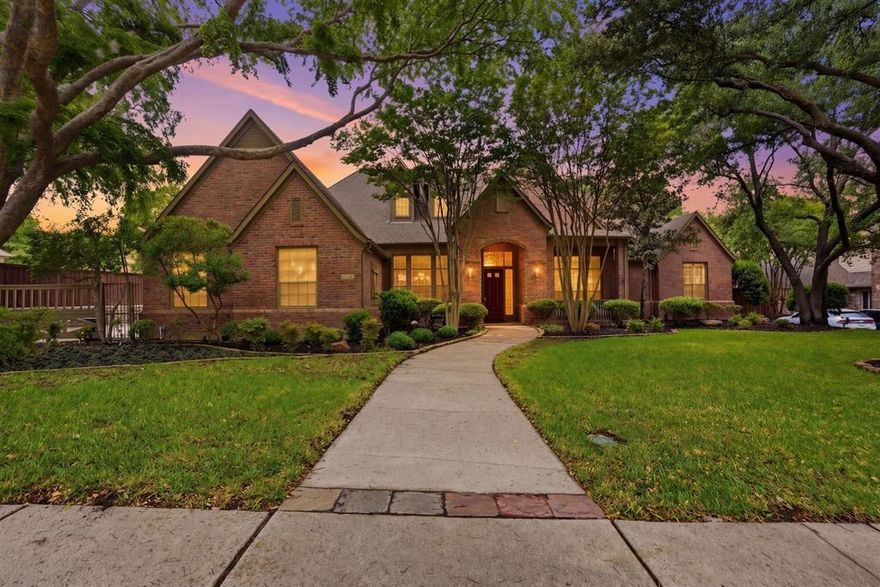 This is the one buyers wait for.

Tucked beneath a canopy of mature trees and backing to a serene pond with a water feature, this custom-built G.G. Cain home offers a setting that’s nearly impossible to find. From the moment you step outside, it feels like a private retreat—complete with a resort-style pool, peaceful water views, and a balcony perfectly positioned to take it all in.

Inside, the details speak for themselves. The chef’s kitchen is equipped with a built-in Sub-Zero refrigerator, double dishwashers, warming drawer, cooktop with retractable vent, and an oversized walk-in pantry—thoughtfully designed for both everyday living and effortless entertaining.

The primary suite offers a true retreat, featuring hardwood floors and a stunning see-through fireplace connecting the bedroom and spa-like bath. Enjoy a jetted tub with fireplace views, separate vanities, a walk-in shower with multiple jets, and an expansive closet with additional cedar storage.

Designed with both comfort and entertaining in mind, the home offers multiple living spaces including a downstairs game room, upstairs game room, media room with wine cooler and microwave, and a versatile bonus space, along with an upstairs bath featuring a private sauna. All bedrooms are conveniently located on the first floor, with additional living and bonus spaces upstairs—offering a rare and highly desirable layout for a home of this size.

Thoughtful touches like solid wood doors, extensive built-ins, and a motorized security gate add both function and sophistication.

Located in one of the area’s most established and sought-after neighborhoods, homes offering this level of privacy, character, and outdoor living rarely come available.