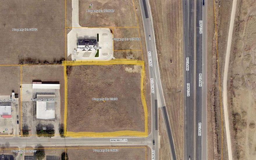 Property is zoned General Retail (GR) and is ready for development.
