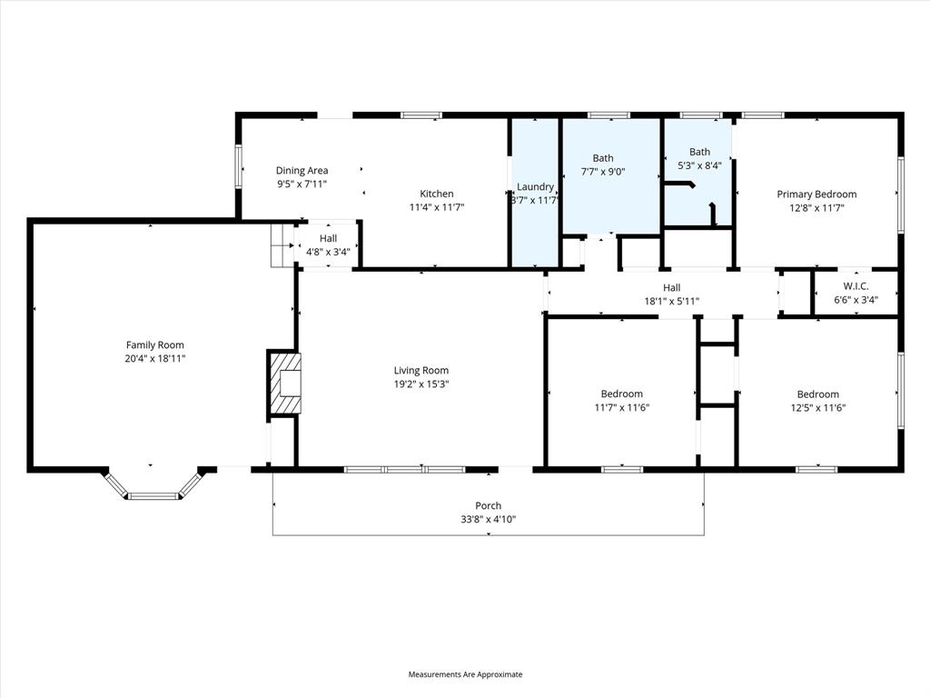 ABS A0064 A H BURNS SURVEY, TRACT 5, 7.5 ACRES - Residential