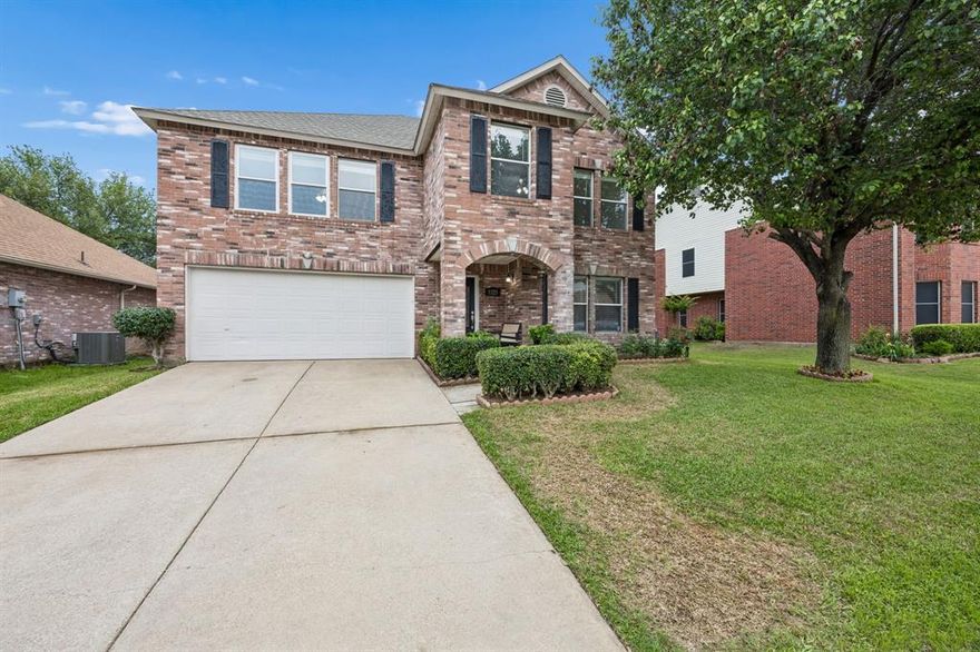 Welcome to this inviting and beautifully maintained two-story home offering 4 bedrooms, 2.5 bathrooms, and 2,627 square feet of comfortable living space. Designed with a warm and functional layout, this residence features an open concept floor plan ideal for both everyday living and entertaining.
The spacious main living areas flow seamlessly into the kitchen and dining spaces, creating an easy connection for gatherings and family time. Upstairs, the generous primary bedroom provides a relaxing retreat complete with a walk-in closet and ample space to unwind. Additional bedrooms are well-sized, offering flexibility for guests, a home office, or hobbies. Recent updates include new windows and new carpet, enhancing both comfort and energy efficiency while giving the home a fresh, updated feel. The move-in ready condition allows buyers to settle in with ease and start enjoying the home immediately. Outdoor living is enhanced with a fully fenced-in backyard, perfect for privacy, pets, or play. A powered storage shed adds valuable utility space for tools, hobbies, or additional storage needs. Located in a desirable area with convenient access to schools, parks, shopping, dining, and major highways, this home offers both comfort and convenience in one package.