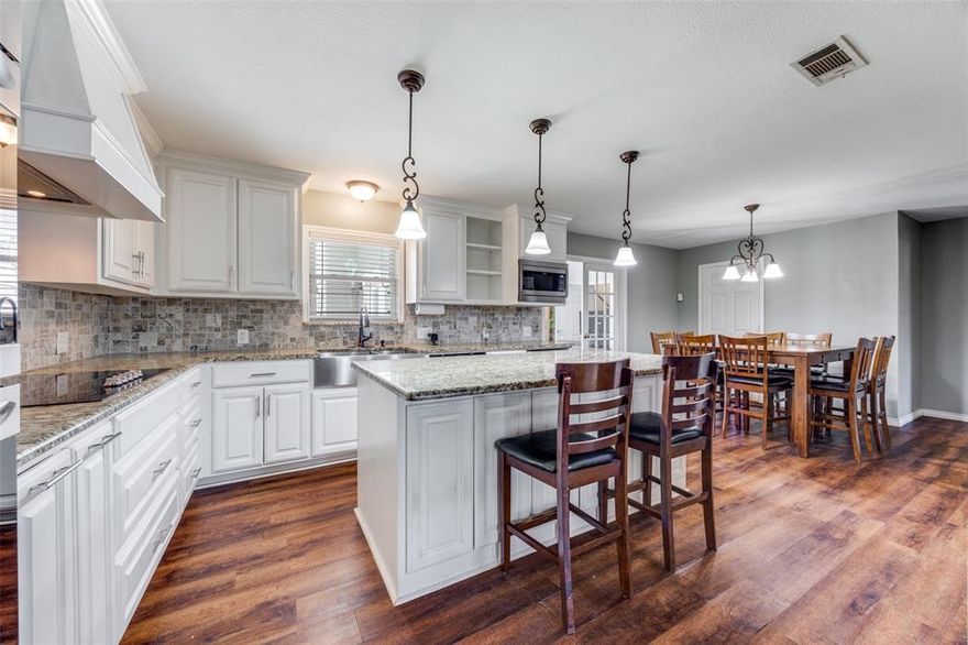 Versatile and full of potential, this property is ideal for multigenerational living or income-producing opportunities. The main home features an updated kitchen with modern appliances, custom touches, and a built-in wine fridge.
Enjoy a private backyard with a pool, a 40x40 detached shop, and a 3-car garage offering plenty of space for storage, hobbies, or a home-based business. The 1,000 sq ft upstairs apartment with its own kitchen and bathroom is perfect for extended family, guests, or rental income.
Located just minutes from downtown Denison and about 20 minutes from Lake Texoma, while still outside city limits, this property offers both convenience and flexibility.
With a few finishing touches, this home presents a great opportunity to make it your own and add long-term value.

All information deemed reliable but not guaranteed; buyer and buyer’s agent to verify all information.