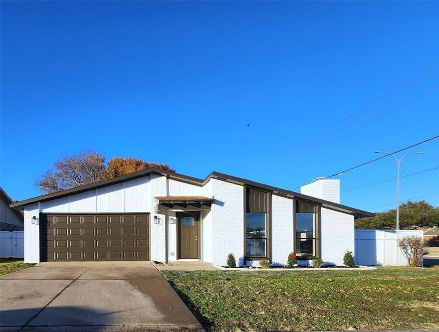 Welcome to this beautifully remodeled 4-bedroom home, perfectly situated on a desirable corner lot in the heart of North Fort Worth within the highly acclaimed Keller ISD. Ideally located approximately 25 minutes from Downtown Fort Worth, the Stockyards, this home offers both convenience and lifestyle.

Upon entry, you are welcomed by a bright and inviting open-concept layout filled with natural light. The fully updated kitchen (2025) features elegant quartz countertops, a modern backsplash, neutral-toned cabinetry, and brand-new stainless steel appliances, making it ideal for everyday living and entertaining.

Throughout the home, you will find neutral interior paint, luxury vinyl flooring, and a cozy fireplace that adds warmth and sophistication to the living area. The spacious primary suite includes a walk-in closet and a beautifully updated private bathroom with new ceramic tile. Secondary bedrooms are generously sized and include ceiling fans for year-round comfort.

Both bathrooms have been enhanced with new countertops and sleek, modern tilework. Additional upgrades include an epoxy-coated garage floor, adding both durability and style.

Step outside to enjoy a Texas-sized backyard, perfect for hosting barbecues, gatherings, or creating your own outdoor oasis. Conveniently located near Alliance Town Center, major shopping, dining, entertainment, and quick access to Hwy 287 and I-35W.

This move-in ready home combines modern updates, a prime location, and exceptional outdoor space. Don’t miss this opportunity!