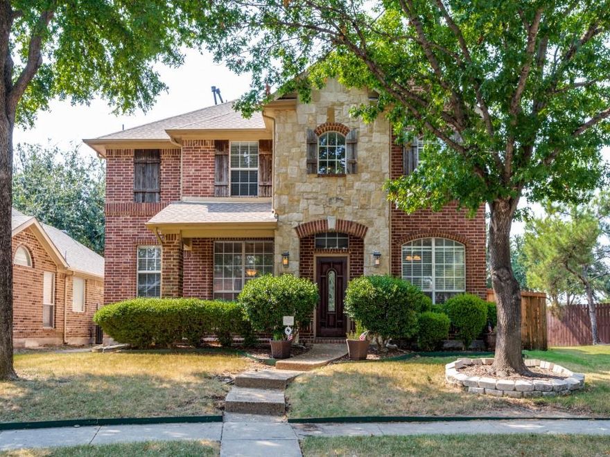 Welcome to 2313 Campfire Ln in The Trails of Frisco! This beautiful 3-bed, 2.5-bath home offers 2,010 sq ft of inviting living space on a spacious 5,314 sq ft lot. Built in 2000, it features a timeless brick exterior, attached garage, and a cozy electric fireplace. The open layout is perfect for entertaining, with bright living areas and comfortable bedrooms. Located in the renowned Frisco ISD and close to shopping, dining, and parks, this home combines convenience, comfort, and community charm.