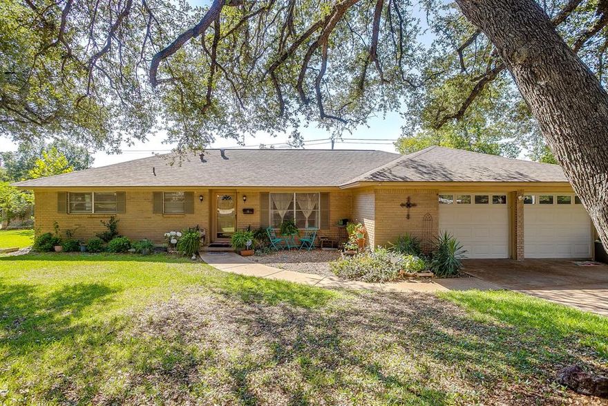 Situated on a large beautifully landscaped lot and conveniently located less than 10 minutes from TCU, Clearfork, and Hulen Mall and 15 minutes from downtown Fort Worth, this well-maintained Westcliff home is ready for its new owner to make it their own. Four spacious bedrooms and three full bathrooms, including a sequestered bedroom and bathroom that could be used as a guest or mother-in-law suite. New roof in 2024, water heater replaced three years ago, wood-look tile installed in 2018. The expansive backyard provides plenty of room to meet all of your outdoor activity and entertainment needs as well as added privacy with no neighbors to the rear of the property. Oversized two-car garage allows for extra storage and organization space. This home truly has no wasted space, including the two living areas that offer flexibility in how you functionally live in the home. Come check out all that this home has to offer today!
