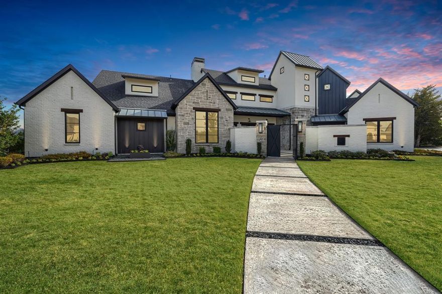 BEST AND FINAL OFFERS SUNDAY APRIL 5TH  AT 5PM! This stunning Classic Modern Coastal home is nestled in the prestigious Heath Crossing community, offering a perfect blend of elegance, privacy, and modern design. Situated on a heavily treed one-acre lot at the end of a quiet cul-de-sac, this residence provides a tranquil retreat with lush surroundings.Designed for both comfort and functionality, the home features four spacious bedrooms, five luxurious bathrooms, and two dedicated office spaces. The open floor plan is filled with natural light, creating a seamless flow between the living, dining, and kitchen areas. High-end finishes, soaring ceilings, and thoughtful design elements enhance the home's sophisticated charm.The second level offers two generously sized bedrooms, a full bathroom, and a separate living area, providing additional space for relaxation or entertainment. A private courtyard offers a serene outdoor escape, while the resort-style pool is the perfect place to unwind or entertain.Conveniently located just two minutes from the nearest grocery store and five minutes from Highway 80, this home offers both seclusion and accessibility. Every detail has been carefully considered to provide a refined yet relaxed living experience in one of Heath’s most sought-after neighborhoods. Schedule your private tour today to experience this exceptional home firsthand.
Buyers agents to verify all details