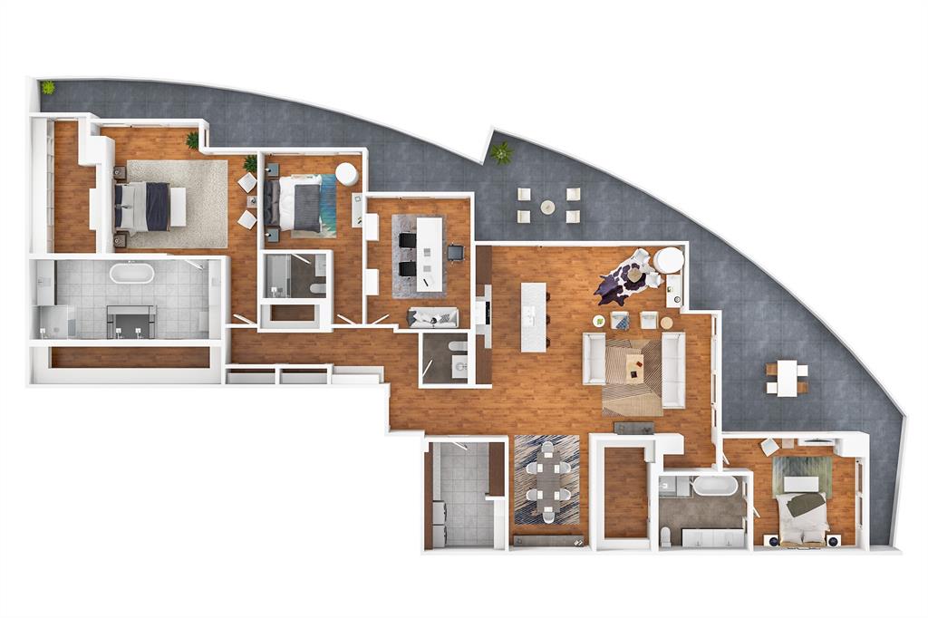 Bleu CIEL CONDO  BLK 2-932 LT 1 ACS 1.87 UNIT 601 - Residential