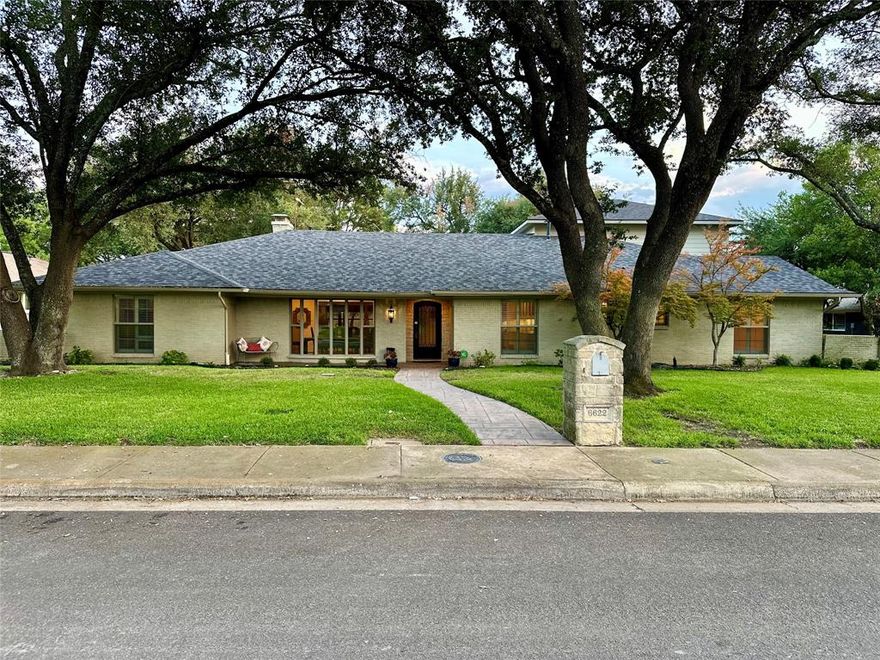 Beautiful Estate property located in a quiet neighborhood close to walking trails, parks, schools, shopping and more. This home features hardwood flooring throughout the first floor, tile and stone in bathroom areas and cork flooring in flex room up stairs.  The property has ample storage in every room with built in cabinets and custom closets. The backyard oasis has a beautiful salt water pool with a rock water fall and a tanning ledge, plenty of grassy area, large trees, beautiful flowers, a pergola that covers the back patio, and a stone patio off of the Primary Bedroom.  This home has something for everyone, including a steam shower in the Primary bathroom, and a Murphy bed in the middle bedroom.  There are two Morgan storage buildings off the gated driveway, one was used as a workshop (10x10), the other larger one for storage (10x20).  Don't miss out on this property.  All information in this listing is assumed correct however it is recommended for all buyers and their agents to verify any and all information, including but not limited to room size and schools.  Buyer will need to purchase a new Survey.