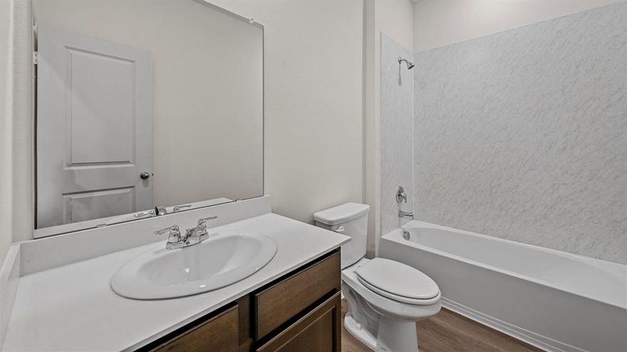 New construction in Sanger Circle.  2114 sq ft 4 3 . This is the Midland plan.