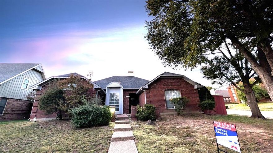 This single-family home is located at 2129 Fawn Ridge Trl, Carrollton, TX is in the Harvest Run neighborhood in Carrollton, TX and in ZIP code 75010.
New paint, Carpet professionally washed, large backyard.
Application fee $60 per adult.
Non refundable pet deposit $300.
Property  is available now.