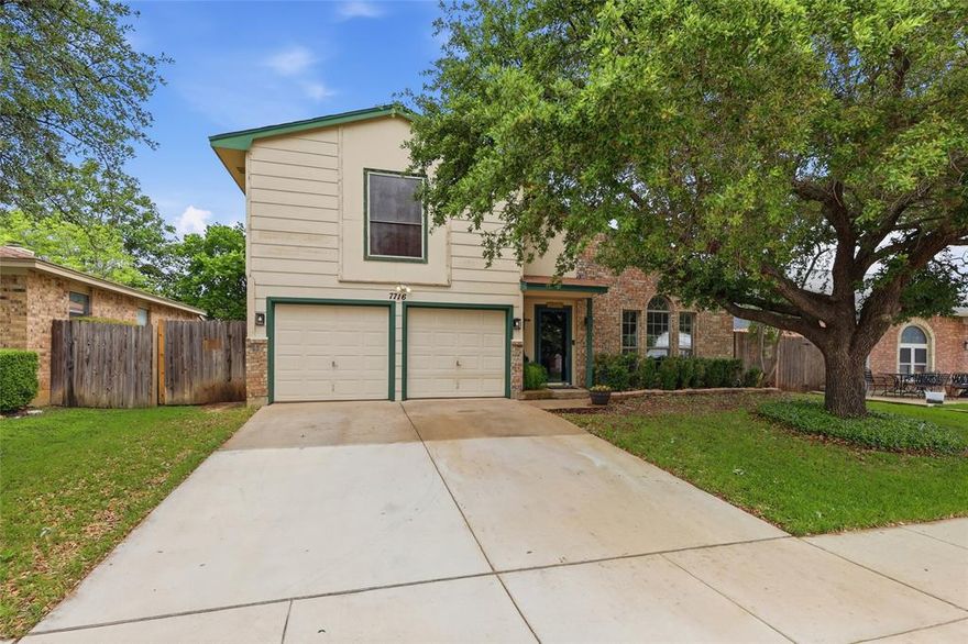 Located in Watauga, this inviting 5-bedroom, 3-bath home offers 2,055 square feet of well-designed living space with soaring vaulted ceilings in the living room that create a bright, open atmosphere the moment you step inside. While the home offers a clean slate with no major upgrades, it provides the perfect opportunity to make it your own, featuring a functional layout ideal for both everyday living and entertaining. The spacious backyard is a standout feature, offering plenty of room for outdoor gatherings, pets, or future enhancements. Conveniently located near local schools and a nearby park, this home combines comfort, space, and a highly desirable neighborhood setting with everyday convenience.