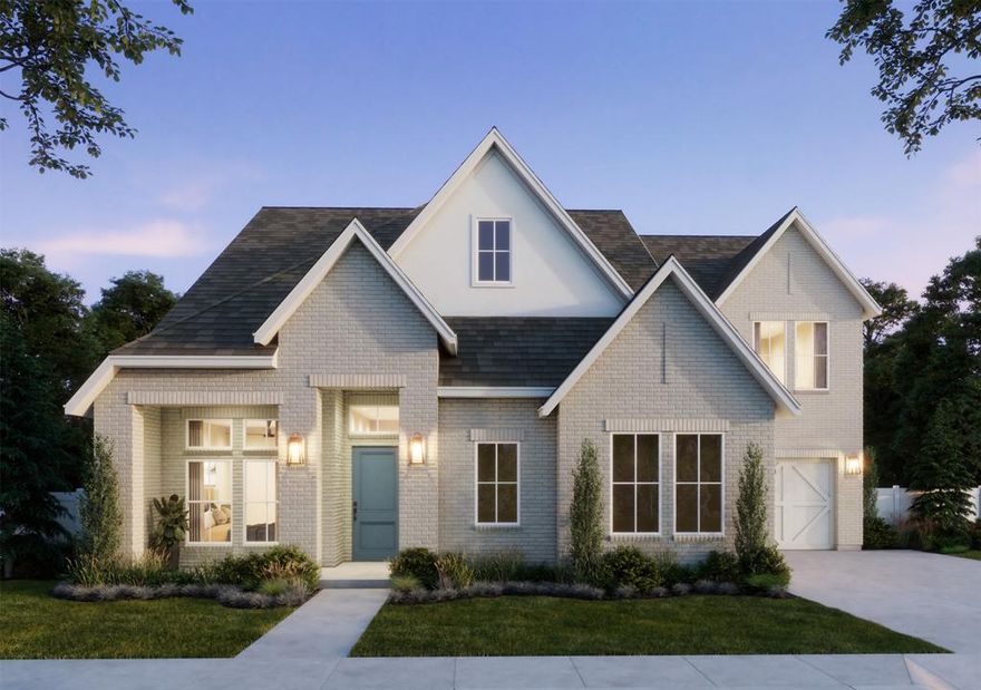 SOUTHGATE HOMES KIMBALL floor plan.  Uncover the Kimball, a luxurious and spacious floorplan designed for sophisticated living. This exceptional 4,415-square-foot luxury home features five bedrooms, five-and-a-half bathrooms, and a three-car garage, offering ample space for both family and guests. Thoughtfully designed, the Kimball includes elegant downstairs guest rooms with private ensuites, a versatile flex space on the main level, and an impressive upstairs media room—ensuring every need is met with effortless grace. With its elegant design and flexible spaces, including a study and game room, this residence is perfect for both relaxation and grand-scale entertaining. Experience a truly flexible design that allows you to tailor this exquisite floorplan to your unique lifestyle. All of this is within the highly desired Windsong Ranch Community and Prosper ISD.
