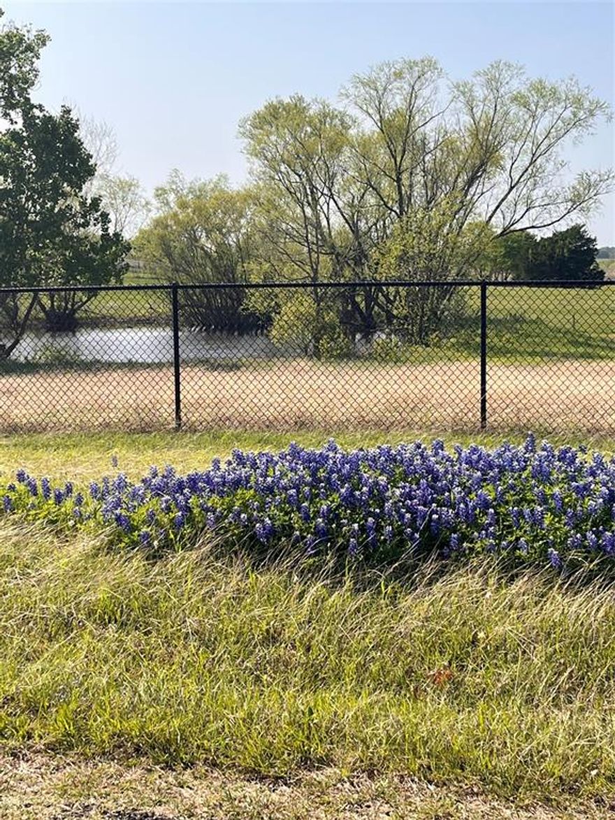 Bring your horses, cattle, and big dreams to this beautiful acreage just east of Ennis. The property features two ponds, cross-fencing, and a two-stall horse barn—perfect for livestock or hobby ranching. With rolling terrain, scattered trees, and wide-open views, it offers both function and natural beauty in a highly desirable location situated along the famous Bluebonnet Trails of Ennis.

The home itself is a three-bedroom, two-and-a-half bath floor plan that has been slightly modified to convert the third bedroom into a larger office. While it could use some TLC, it provides a solid foundation to make your own and create a welcoming homestead. Home has solar panels that listing agent has little knowledge about status. This is an estate, and the sellers also have limited knowledge of the homes actual condition.