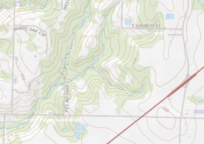 ABS A0784 JOHN ROWLAND SURVEY - Land