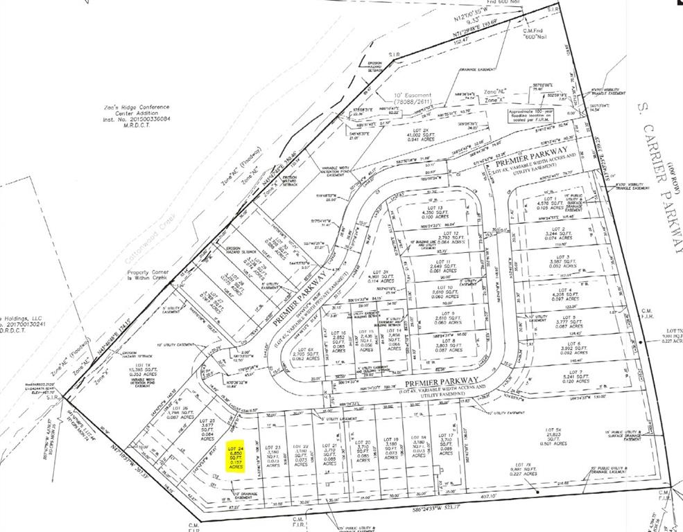 Carrier Parkway Townhomes - Land