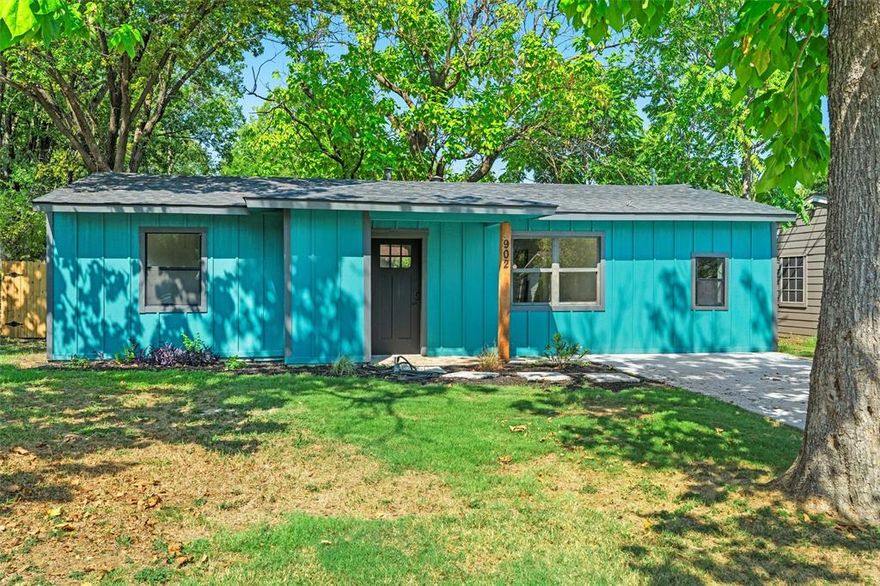 Property has a tenant until end of May.

Wow! It really is that nice, at a great price. At last, a home with personality. Great street appeal with a modern twist. Updated paint, HVAC, roof, and windows. We offer an updated kitchen, cabinets, countertops, floors, backsplash, and appliances. Opening off the kitchen you will find an inviting den perfect for entertaining or even relaxing. Our oversized split master bedroom offers load of floor space and adjacent  luxury bath with huge walk-in shower, updated vanity and floors. Our secondary bedrooms are perfect for kids or guests. Our spacious backyard offers loads of space for your four legged friends.