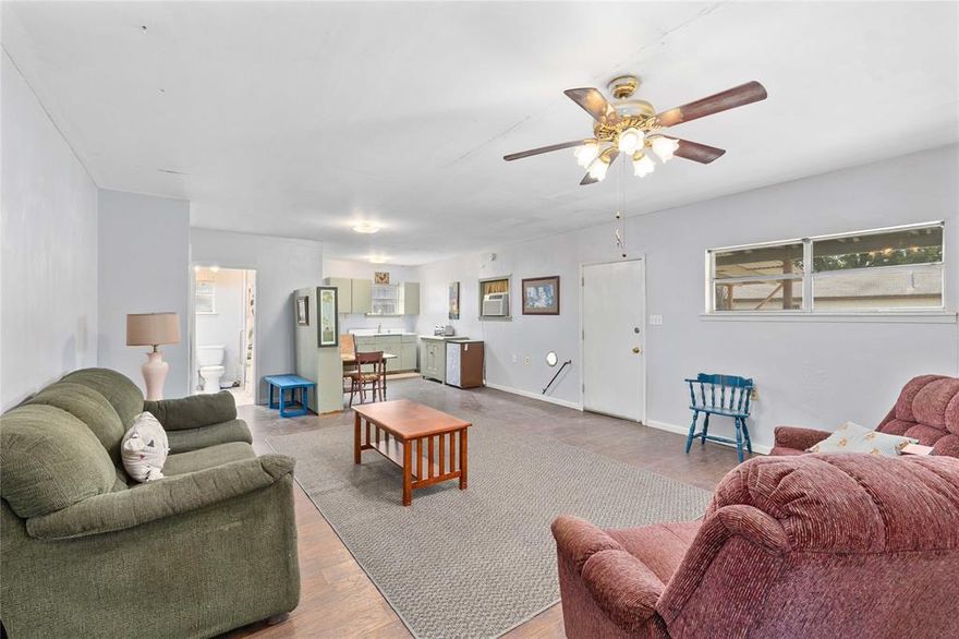 Two-Bedroom, One-Bath Starter Home or Smart Investment Opportunity!
Welcome to your perfect entry into homeownership or a savvy addition to your rental portfolio! This delightful 2-bedroom, 1-bath home is move-in ready and brimming with potential, eagerly awaiting its new owner to make it their own.
Step inside to discover a bright and inviting layout that maximizes every square foot. The cozy living room flows seamlessly into the dining area, creating an ideal space for relaxing evenings.
Both bedrooms are generously sized with plenty of natural light. The full bathroom is clean, functional, and conveniently located.
Outside, enjoy a private yard perfect for gardening, play, or simply unwinding in the fresh air. With off-street, covered parking and a prime location walkable to the bank, post office, shopping, parks, and restaurants. This home combines convenience with affordability.
Whether you’re a first-time buyer seeking a solid foundation to build equity or an investor looking for strong rental appeal in a desirable neighborhood, this property checks all the boxes. Don’t miss this fantastic opportunity—schedule your showing today and envision the possibilities!