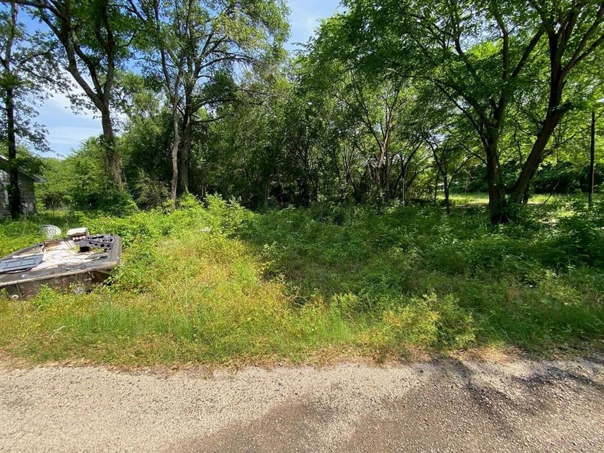 Vacant Lot in Cedar Creek Cove Subdivision.