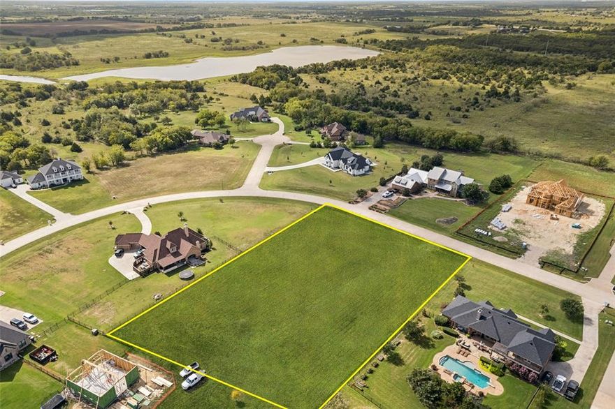 Great opportunity to build your dream home on a large 1.5 acre lot in Rockwall’s prestigious Highland Lake Estates. This quiet, peaceful neighborhood is known for its gorgeous custom homes and pride of ownership. With parks, ponds, and stunning surroundings, it offers privacy, space, and sweeping views. The expansive lot is wider than most and offers afternoon and evening shade for a future pool & outdoor area. A rare chance to create your perfect home in one of Rockwall’s most desirable communities—don’t miss it!
