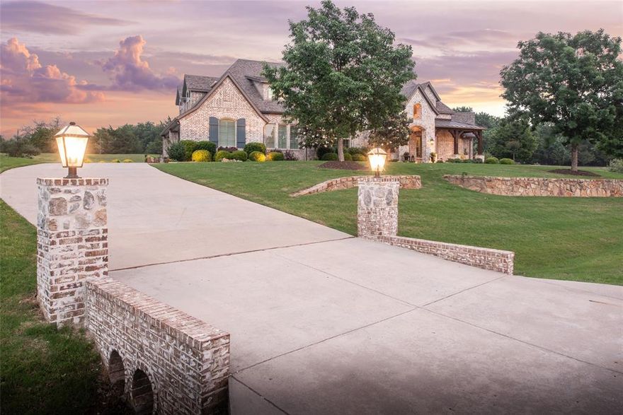 This immaculate custom home, sits on an elevated homesite in a quiet Lovejoy ISD community featuring stone accents, wood floors, plantation shutters, custom cabinetry, outdoor living with a retractable screened-in patio, a beautiful pool, and a transfer switch for a portable generator. Designed for comfort, functionality, and timeless style, this stunning home offers 5 bedrooms, 5.5 bathrooms, a private study, and a spacious gameroom, providing flexible living for everyday life and entertaining.Set on generous acreage, the thoughtfully designed floor plan blends elegant finishes with inviting living spaces filled with natural light. The outdoor living area creates a true backyard retreat—perfect for year-round enjoyment, relaxation, and hosting family and friends.Located in the highly sought-after Lovejoy Independent School District, this exceptional property offers the rare combination of luxury finishes, acreage living, a private pool, and top-rated schools—all within convenient proximity to shopping, dining, and major commuting routes.