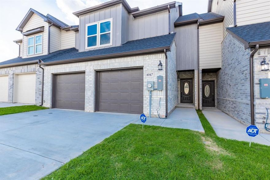 **MOVE IN SPECIALS** Brand New-Never lived in 2-Story Townhouse featuring3 Bedrooms, and 2.5 Baths! Minutes from the the Lake and Hwy 78, and within close proximity to many retail centers! 1st level features generously sized living room, kitchen, + half bathroom making it perfect for the guests, and private fenced backyard with covered patio. Above you will find the game room, primary suite as well as two additional bedrooms. ALL units feature Electric stainless steel appliances, Fridge included, Luxury wood like Vinyl plank throughout the house, carpeted stairs, 2 car front facing garage, as well as an ample space for parking on the driveway! All Townhouses are equipped with smart home features such as- Smart doorbell, Wireless garage openers, smart thermostat. ADT security and Exterior & Interior lawn care are included for $100 a month. ACT FAST! These will not last! Multiple units available featuring a variety of different floor-plans! Contact us today for a showing!