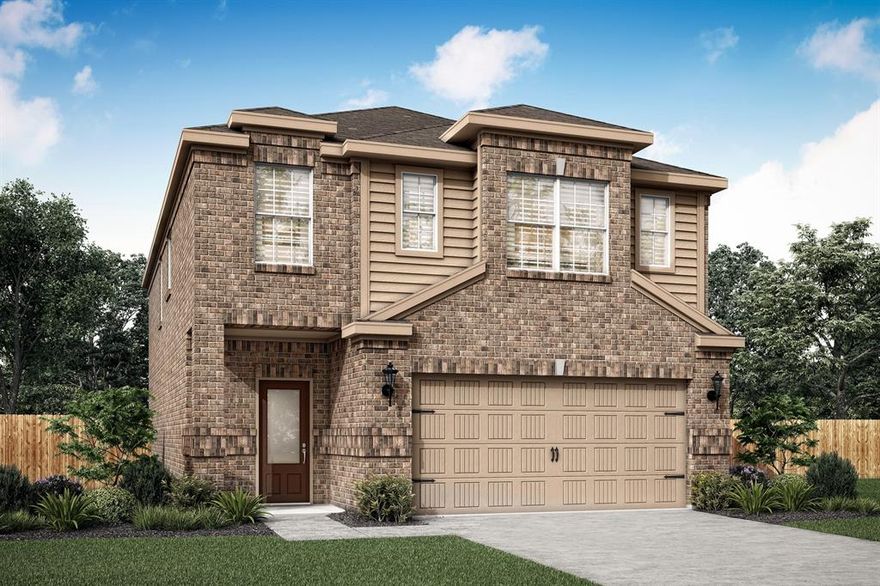 This thoughtfully designed two-story home has the space your family desires in an amenity-rich neighborhood. With this plan, you'll never miss a moment creating memories with your family in the chef-ready kitchen, formal dining room or expanded family room. With four bedrooms plus a flex space, there is more than enough room to grow in this home. Homeowners will enjoy a full suite of stainless steel Whirlpool® appliances, including the refrigerator, sparkling quartz countertops, LED flush mount ENERGY STAR lighting, 2” faux wood blinds on all operable windows, two-tone interior paint, a Wi-Fi-enabled garage door opener and more. These upgrades come included at no additional cost, making the home move-in ready!