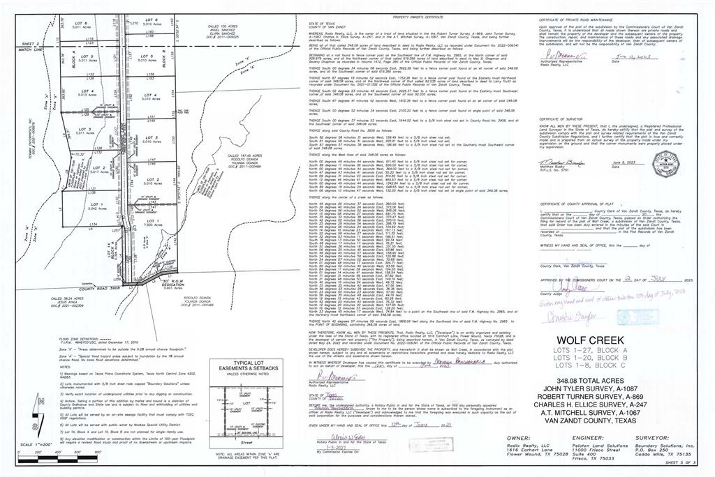 WOLF CREEK 2023 - Land
