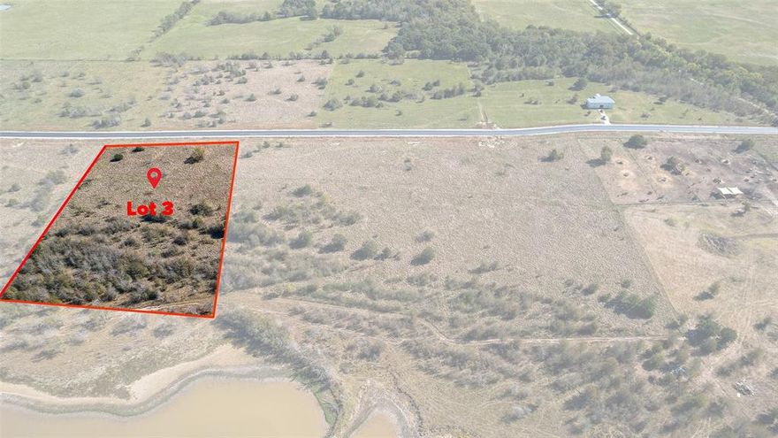 Beautiful five acre tract only minutes from I-20 and only 45 minutes from Dallas. Approx. 20 minutes from Terrell Market Center and the Crossroads at Terrell. This is in a private community with gated entrance. Water and electric at the road.  Electric is estimated to be completed beginning of November.  Don't miss this opportunity! Lot has mature trees at the back and beautiful views of lake. There are two additional lots available as well that owner will sell individually or put all three together for 15 acres. These are the only three lots that back up the Soil Conservation Lake.