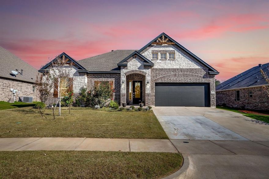 Welcome to a beautifully maintained home offering comfort, style, and an inviting atmosphere in one of the area’s most desirable neighborhoods built in 2021. This charming residence features bright, open living spaces with abundant natural light, a well-designed kitchen perfect for everyday meals or entertaining, and spacious bedrooms that provide privacy and relaxation for the whole family. Thoughtful updates throughout enhance the home’s appeal, while the large backyard offers an ideal setting for outdoor gatherings, play, or quiet mornings on the patio. Nestled just minutes from Benbrook Lake, local schools, shopping at the Shops at Clearfork or Hulen Mall, and major commuter routes, this home combines peaceful suburban living with exceptional convenience.