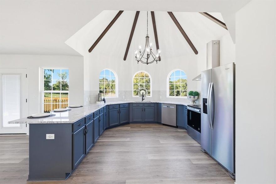 Welcome to this charming 3-bedroom, 2-bath home situated on 2.8 acres in a quiet cul-de-sac in Boyd, Texas. This property offers a peaceful setting with a secluded, treed backyard that can be enjoyed from the kitchen’s beautiful view.
The home offer three spacious covered porches, perfect for realaxing outdoors or taking in the views. The large open concept living and dining are also provicde plenty of space for family gathering and effortless entertaining. Mother-in-law suites and shops are allowed, giving buyers the flexibility to customize the property to meet their needs. With its acreage, privacy, and convenient location, this home offers the best of country living while still being part of a welcoming neighborhood. Washer, Dryer and Fridge will convey with property.

There is no existing survey available. Buyer will need to obtain survey.