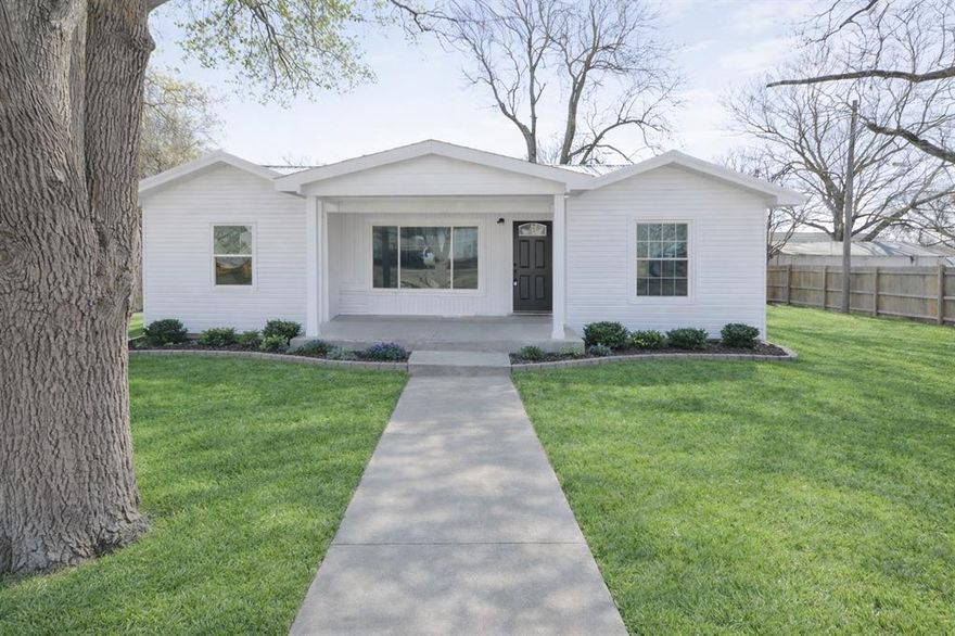 Welcome to your slice of small-town Texas charm at 131 Long Street in Bowie, TX!
This beautifully remodeled 4-bedroom, 2-bath home blends modern upgrades with timeless character — and it’s the kind of property that doesn’t stay on the market for long.
From the moment you arrive, you’ll fall in love with the picturesque covered front porch, just waiting for a bench swing and a glass of sweet tea. Large living room windows frame stunning views of the mature pecan trees, filling the home with natural light and peaceful scenery.
Inside, everything feels fresh, clean, and move-in ready. The spacious eat-in kitchen features a center island, brand-new appliances (including a gas stove, microwave, and dishwasher), and the perfect layout for gathering with family and friends. All-new flooring runs throughout the home, and both bathrooms have been fully renovated with modern tile work, updated showers, new vanities, and toilets — giving the home a crisp, contemporary feel.
Major system updates provide peace of mind, including:
Brand new tankless gas water heater
New septic system scheduled for installation the week of February 16th, 26
New HVAC System
New Plumbing throughout the home
Step out back to enjoy the large covered porch — ideal for entertaining, grilling, or simply unwinding at the end of the day. The .31-acre lot offers plenty of room to spread out, along with a convenient carport.
As an added bonus, the seller is offering $5,000 in concessions toward the buyer’s closing costs, making this opportunity even sweeter.
Modern updates, mature trees, outdoor living spaces, and seller incentives — all in one property. Homes this turnkey in Bowie don’t last long.
Schedule your showing today before someone else claims your front porch swing.