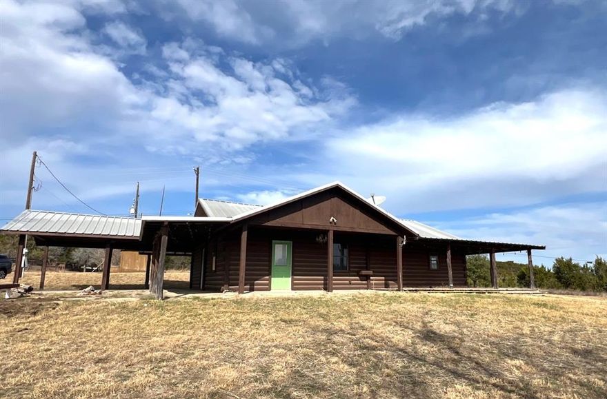 Charming Log Cabin on .63 Acres – No HOA, Outside City Limits! Enjoy peaceful country living in this cozy 2-bedroom, 1-bath log cabin situated on .63 acres just outside the Granbury city limits. With no HOA, you’ll appreciate the freedom and space this property offers. Relax on the front porch and take in the beautiful views, perfect for morning coffee or evening sunsets. Inside, the home features an open-concept living, dining, and kitchen area, creating a warm and inviting atmosphere ideal for everyday living or weekend getaways. The rustic charm of the log construction blends seamlessly with functional living spaces. Conveniently located near both Granbury and Glen Rose, this property offers easy access to shopping, dining, entertainment, and outdoor recreation while still providing the quiet feel of country living. Whether you’re looking for a primary residence, weekend retreat, or investment opportunity, this unique cabin is a must-see.