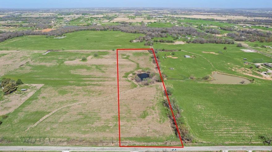 10 acres of prime North Texas real estate in the heart of Aubrey horse country – now available!  This beautiful, flat, rectangular parcel offers clean sandy loam soil that's ideal for hay production, horses, livestock, and foundations. Perfect for your dream custom home and ranchette, hobby farm, equestrian setup, or future development potential.  Currently under agricultural valuation with the ag exemption in place, the land provides excellent tax advantages while you enjoy peaceful rural living.  Located on county-maintained Redfearn Rd in the highly-rated Aubrey ISD. Enjoy easy access to FM 428, US 377, US 380, and major routes toward the incoming tollway improvements, making commutes to Denton, Frisco, Prosper, and Dallas a breeze.  Possibility of combining sale with the two parcels to the west for a total of 28.75 acres.