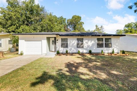 A home in Cleburne