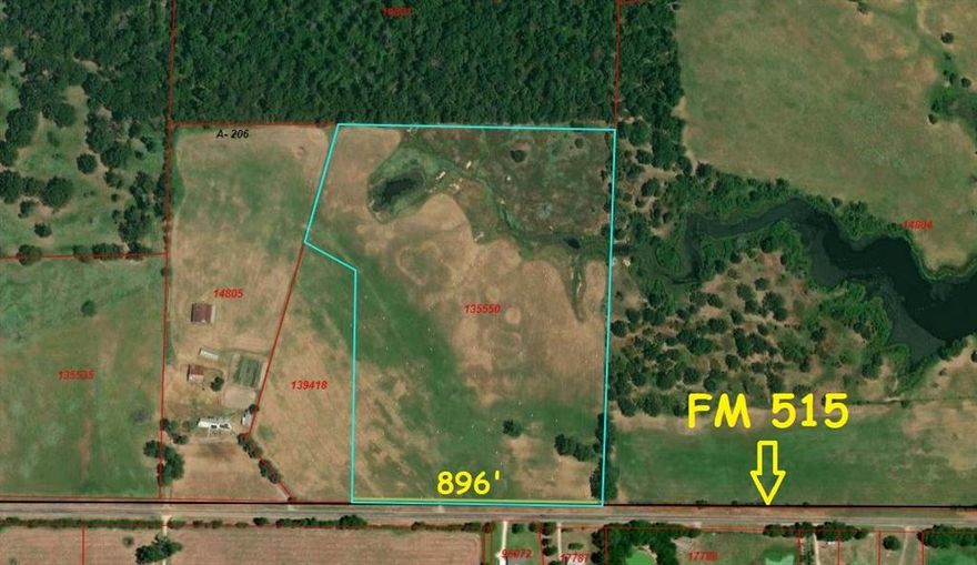 Beautiful 30+ acres right off FM 515 with 896 feet of highway frontage. Current taxes are $74 per year with the AG exemption for hay cutting. Originally three 10-acre tracts that could be divided again to be sold if you choose. Property has water on the northside with several great spots to build a home with great views. Only 4.8 miles to Winnsboro with many great venues for dining and the arts. And... only 9miles to the east bridge of world-famous Lake Fork for world-class fishing of all kinds or recreational boating. Water and electric available at the road. A spot that is convenient to all things that matter...but still a rural setting for all the privacy you'll ever need! Hurry up!!