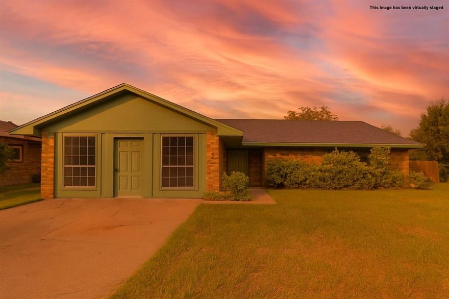 Discover the charm and potential of 105 Briar Lane, nestled in the desirable River Oaks subdivision. This 4 bedroom 2 bath home offers a flexible floor plan, fresh updates, and plenty of opportunity to make it your own. Recent improvements include fresh interior and exterior paint, new carpet, new light fixtures, and a brand new roof providing a solid foundation for your finishing touches. The spacious living area features wood look tile flooring, a cozy fireplace, and warm wood paneling. The dining space opens into the kitchen, which along with the bathrooms, is ready for your personal updates or an investor’s vision. A highlight of the property is the large built in bonus room with its own separate entrance, perfect for use as a fourth bedroom, second primary suite, or private guest quarters with space to add another bathroom for a true ensuite retreat. Outside you will enjoy a generous yard with mature landscaping, and the current storage building is being replaced with a brand new one. Convenient location near schools, shopping, dining, Parks and major highways. Move-in ready! With its combination of recent improvements, flexible layout, and income producing potential, this property is an excellent choice for investors, flippers, or buyers eager to customize and add value. Buyer and buyer’s agent to verify all information contained herein.