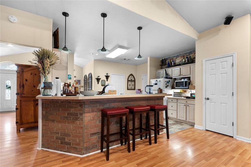 over 1600 SQ ft and ready for a new owner!  Brick home with 3 bedrooms and 2 baths offers affordable living for those looking to stop renting and start owning a home.  Situated near the newly built Crutchfield elementary and Hawn Park with splash pad and skate park.  This home offers the amenities without the HOA fees!  Don't miss this one!